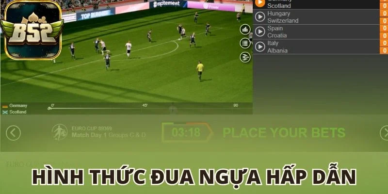 Hình thức đua ngựa hấp dẫn